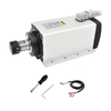 厂家直销 6KW ER32 方型风冷主轴 220V/380V 高性能高精度CNC木工金属雕刻机高转速电机