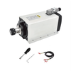 厂家直销 4.5KW ER25 方型风冷主轴 220V/380V 高性能高精度CNC木工金属雕刻机高转速电机