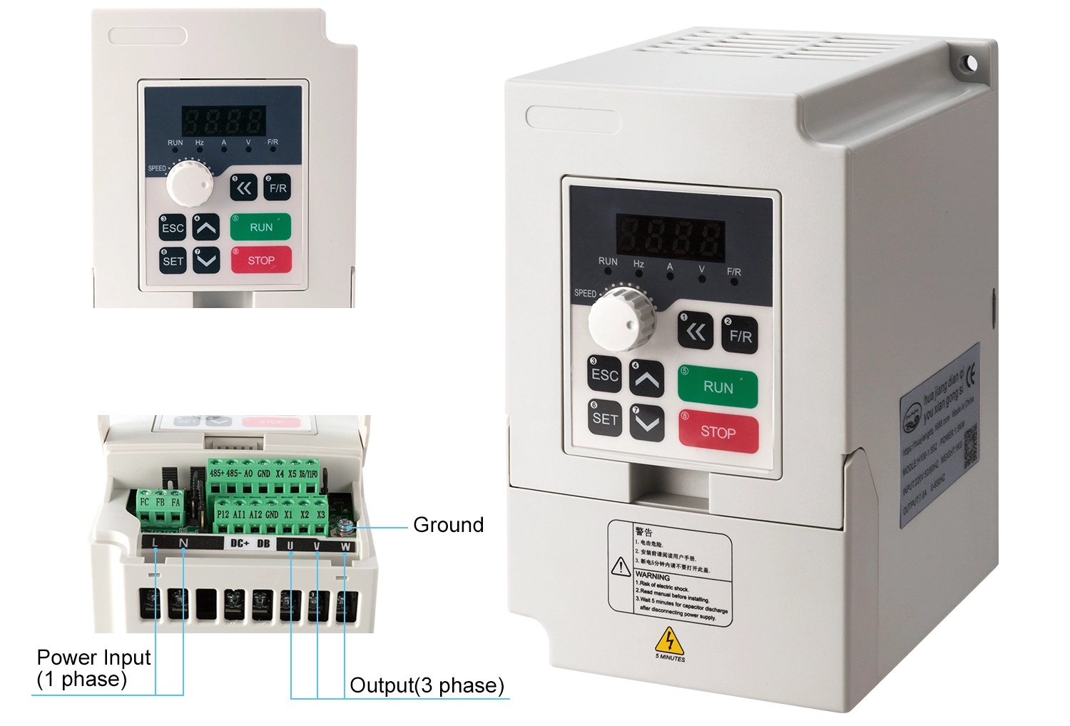 110V 1.5KW CNC VFD inverter for spindle motor.jpg