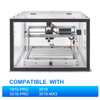 可定制亚克力CNC 雕刻机防护罩 510x455x335mm 适配 3018 PRO/1810/1610 高透防尘隔音降噪外壳