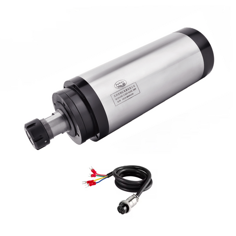 厂家直销 5.5KW ER32 125mm 水冷主轴 220V/380V 高性能高精度CNC木工金属雕刻机高转速电机